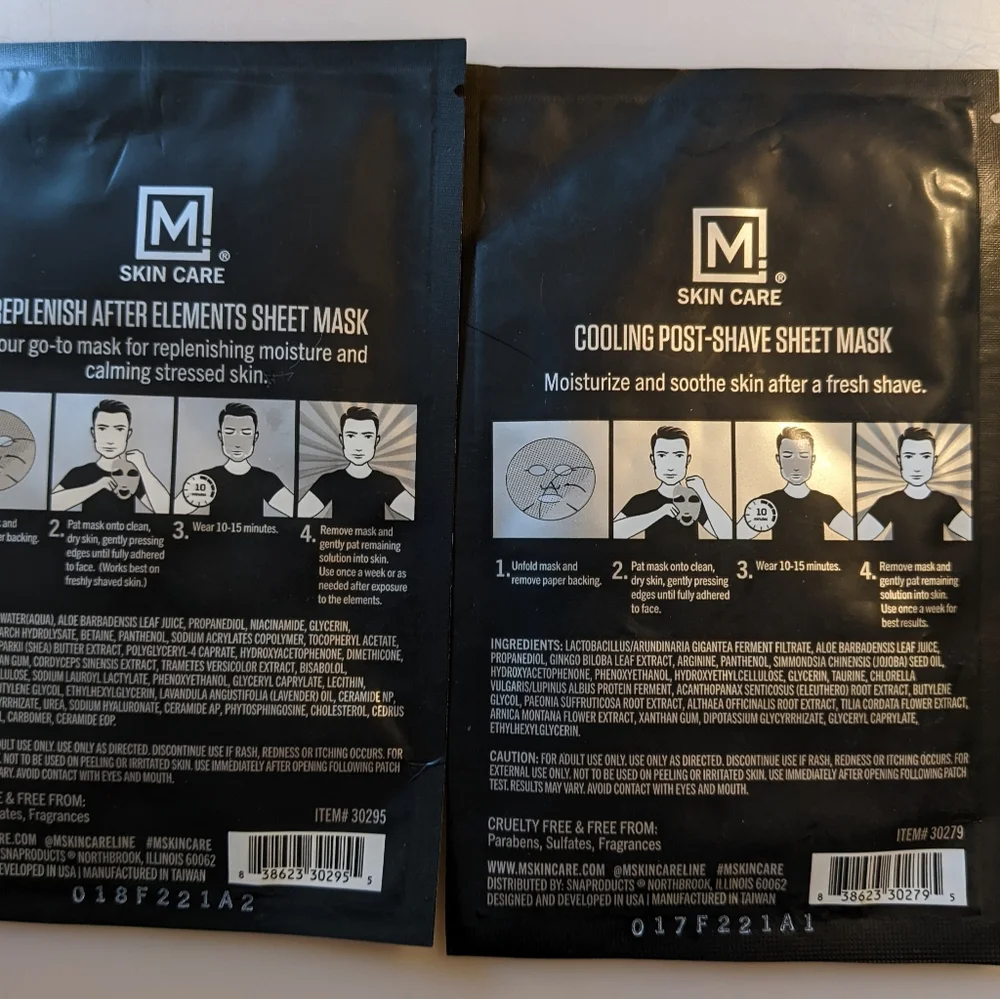 Brand New Men's Skin Care Bundle SET OF 5
